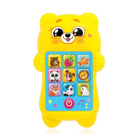 Developing musical telephone "Favorite Bear", sound and light effects-2