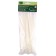 Clamps reusable Sibrtekh 45575, 200 x 7.2 mm, plastic, white, 50 pcs.