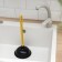 Vantuz with a long handle, d = 14.5 cm, h = 38 cm, color mix