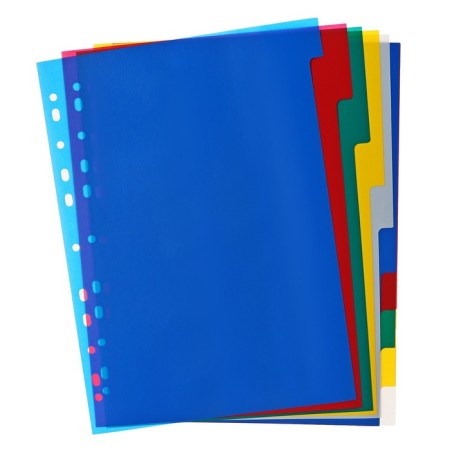 A set of A4 Office-2000 sheets, 10 sheets without indexation, color, plastic 120 μm-1