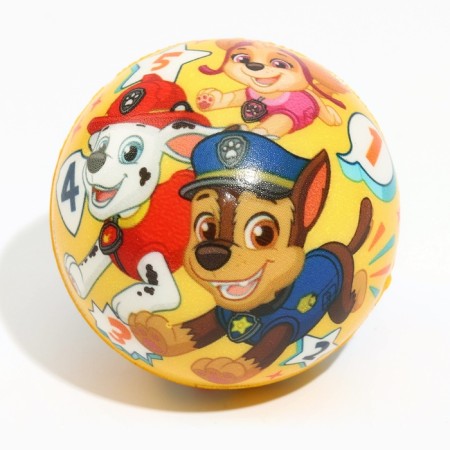 Soft ball PAW PATROL "DIFFICES", 6.3cm, mix-4