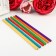 Decor wood for creativity "Color sticks" set 20 pcs 15x0.5x0.5 cm