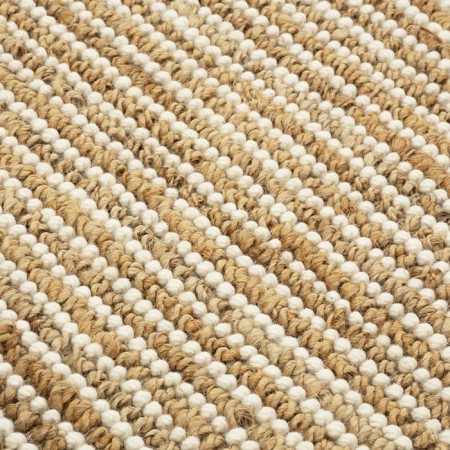 Delhi Ethnic jute carpet and wool, size 70x160 cm-6