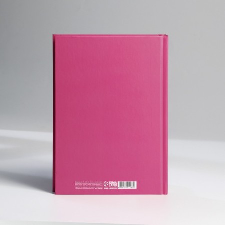 Diary in a solid cover A5, 160 L "Pink"-3
