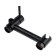 Accoona A3290F-2 mixer, with hygienic shower, wall, black