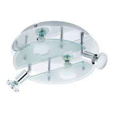 Cabel 1, 4x3W GU10, 3000K, 800LM, chromium color