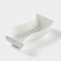 Porcelain dish, 9.5 × 5.5 cm, white color