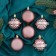 Set of balls plastic D-6 cm, 6 pcs "Lauren"