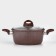 Braini shade pan, 3.3 l, glass cover, anti -stick coating, induction