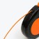 Roulette "Pigzon" reflective, 8 m, up to 50 kg, cable, rubberized handle, orange