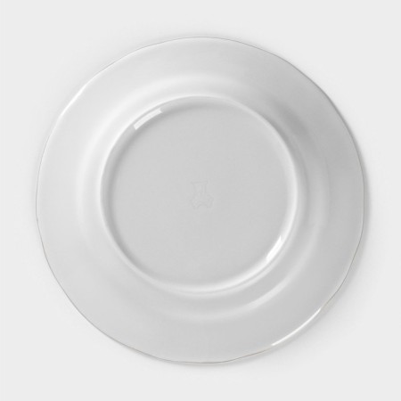 Porcelain plate "Hope", 200 ml, white-3