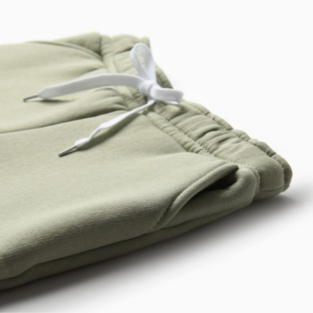 Children's pants Minaku: Crush, olive color, height 134 cm-9
