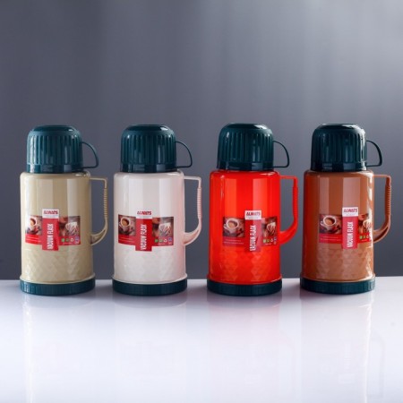 Thermos 1.2 l, with a glass flask, retains heat 18 hours, 15 x 28 cm, mix