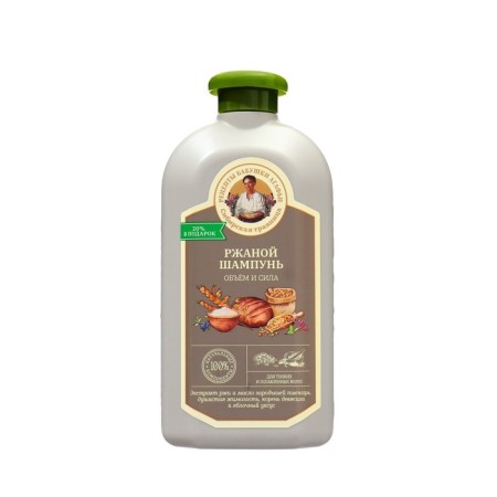Shampoo recipes of Grandma Agafia “rye”, volume and strength, 500 ml