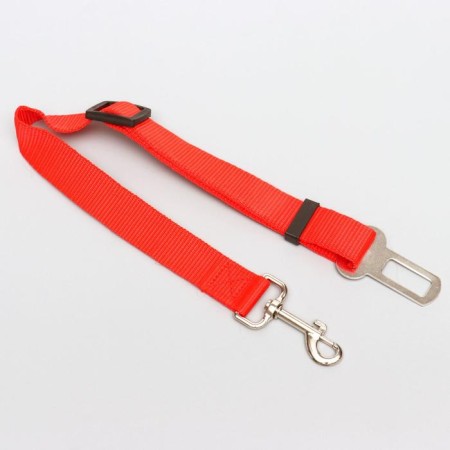 A car seat belt for dogs is especially durable, 68 x 2.5 cm, mix of flowers-2