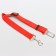 A car seat belt for dogs is especially durable, 68 x 2.5 cm, mix of flowers
