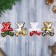 Soft suspension "Bear - Festive overflow" 8.5*9.5 cm, mix