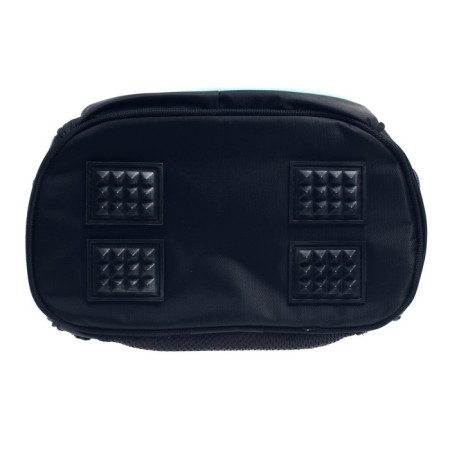 School standard, 36 x 26 x 16 cm, + bag for shoes 40 x 32 cm, calligrata n "Game", black-9