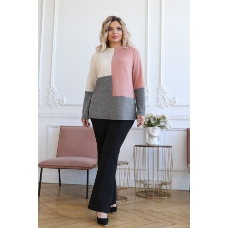 Female jumper, size 50, beige color-11