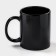 Mug - chameleon ceramic share "coffee", 350 ml, black color