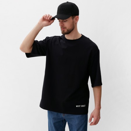 Men's T -shirt MIST WEST, size 48, black