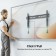 Black Black 43 "-85" Max.68 kg wall tilt