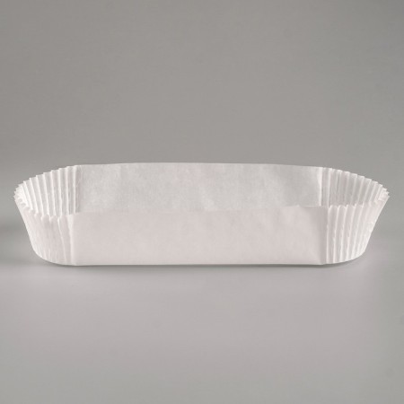 Baking shape white, oval shape, 3.4 x 13.6 x 2.7 cm-1
