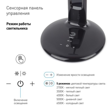 NLED-476-10W-BK Black-6