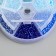 Glass 8/0 (3 mm) in the box "Blue" 6 colors x 10 g 8x8x2 cm