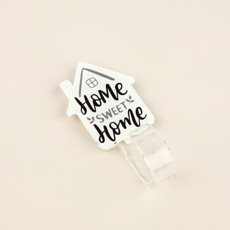 A hook wall -mounted self -adhesive "house", 2.5 x 6.5 cm-1