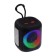 Portable column A80, 8 W, 1200 mAh, backlight, Micro SD, black