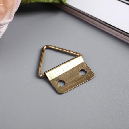 Suspension metal for photo frames/paintings (set 10 pcs) 1.7x0.6 cm-2