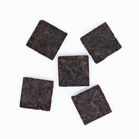 Chinese sustained tea "Shu puer" cubic, junan, 50 g (+ - 5 g) (set 7 pcs)-1