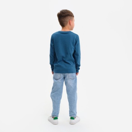 T-shirt with long sleeve "Spider-Man", Marvel, height 122-128, blue-2