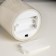 LED candle white, 7.5 × 10 × 7.5 cm, wax, plastic, batteries AAAX3 (not in the kit), glow warm white