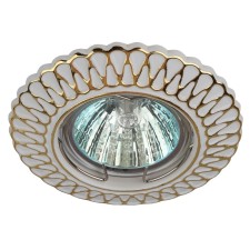 Lamp built -in era ST4, IP20, 50W, 90 mm, white/gold color
