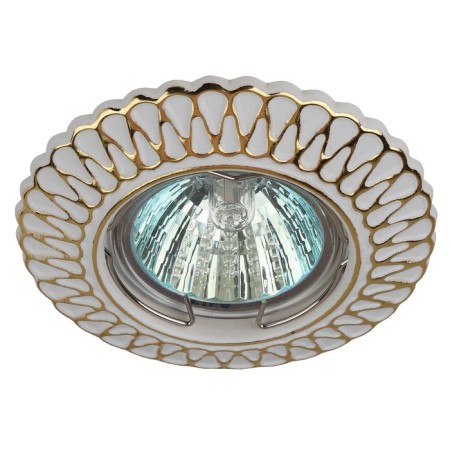 Lamp built -in era ST4, IP20, 50W, 90 mm, white/gold color