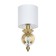 Bra Freya Fr1009wl-01BS Side, 212x150x380 mm, E14, 1x40W, brass color