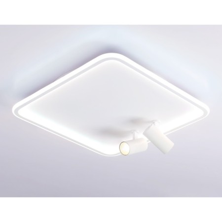 LED ceiling LED with Ambrella Light, Linetech, FL5114, LED, 97 W, 7275LUM, 3000-6400K, white color.-3