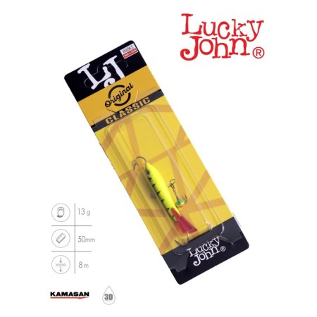Balancir Lucky John Classic 5 + tee, 5 cm, color 31rt blister-5