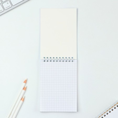 Notepad A6, 40 liters on the crest, soft cover "Kotik"-1