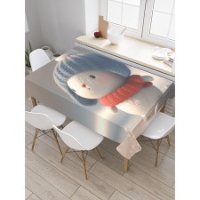 The tablecloth “Cute Bunny”, rectangular, oxford, size 145x180 cm