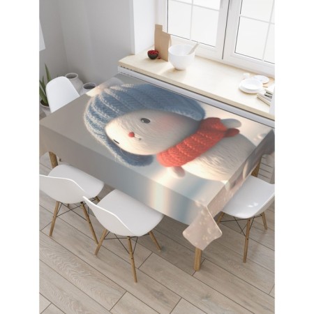 The tablecloth “Cute Bunny”, rectangular, oxford, size 145x180 cm