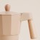 Geyser Coffee machine SL Home "Framo", 300 ml, 11 × 15.5 × 20 cm, beige color
