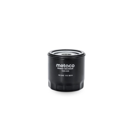 Oil filter Metaco 1020-028 (Skoda Rapid (2013>), Skoda Octavia (A7) (2013>))