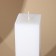 Interior candle white with concrete (Potal), 5 x 5 x17.2 cm