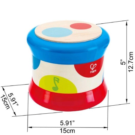 Children's drum Hape-3