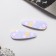 Invisibility for hair "Spark" (set 2 pcs) flowers, 5 cm