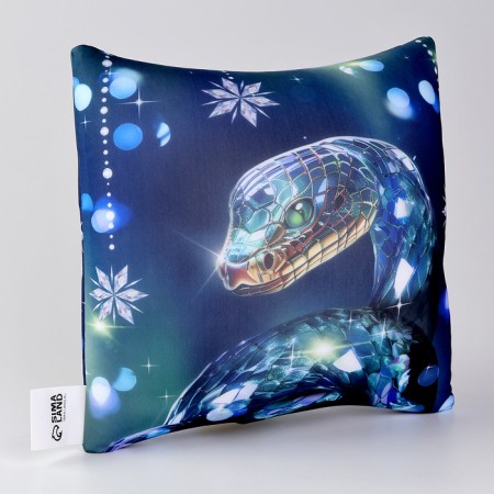 New Year. Snakers' decorative anti -stress "Snake", blue-3