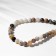 Beads on threads ball No. 6 “Pesopochnaya jasper”, 62 beads